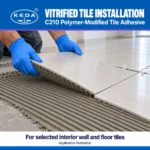 C210 Polymer-Modified Tile Adhesive_Application
