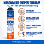KD500 Multi-Purpose PU Foam_Features