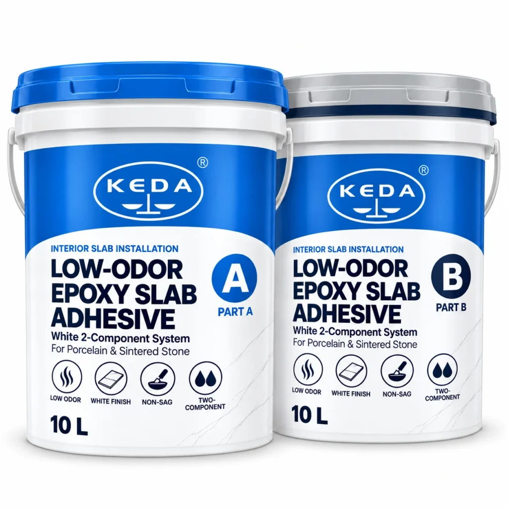 KEDA Low-Odor Epoxy Slab Adhesive