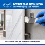 KEDA Low-Odor Epoxy Slab Adhesive_Application