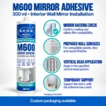 KEDA M600 Mirror Adhesive_Features