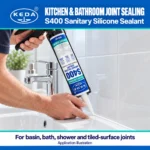 KEDA S400 Sanitary Silicone Sealant_Application