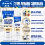 KEDA Stone Adhesive Color Paste_Features