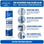 S300 Weatherproof Facade Silicone Sealant_Features
