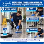 SC300 Heavy-Duty Stone Cleaner & Degreaser_Application
