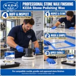 Stone Polishing Wax_Application